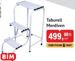 TABURELİ MERDİVEN TABURELİ MERDİVEN